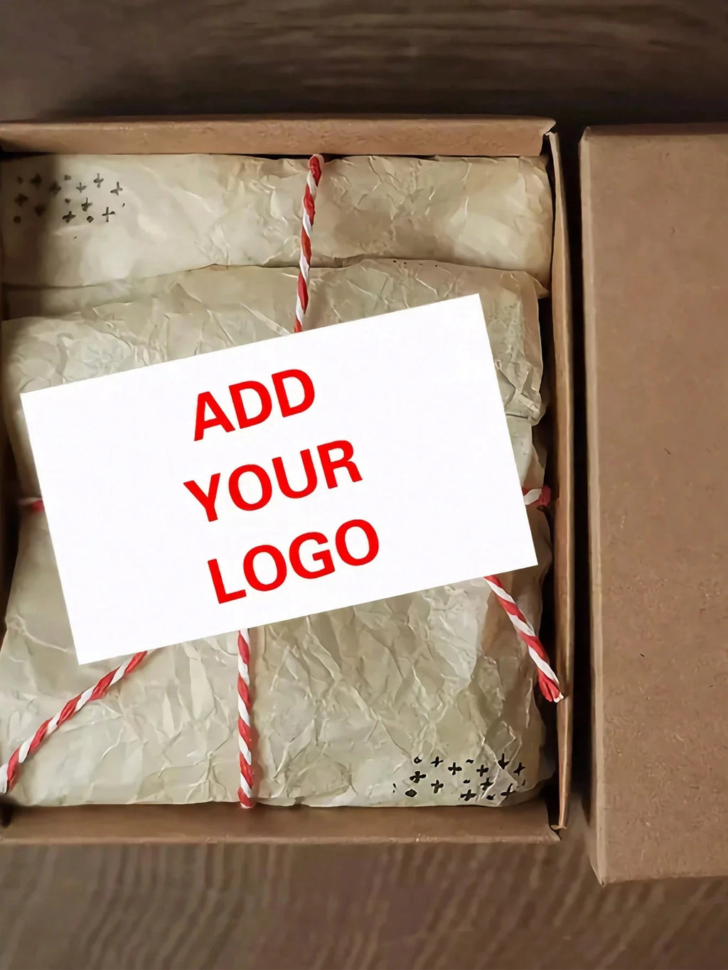 200pcs Custom Matte Paper Cards Logo Pictures Personalized Business Thank You Invitation Office School Gifts
