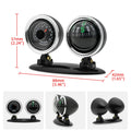 Car Compass Thermometer 2 in 1 Dashboard Navigation Guide Ball Compass Portable Accessories For Vehicle Car Auto Compass