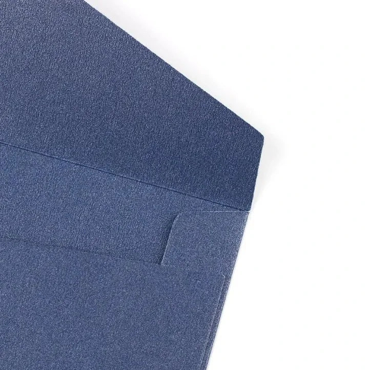10 Pcs/set Envelope Pearlescent Paper Bow Thicken Ribbon Retro Creative Color Stationery Wedding Invited Gift High Quality