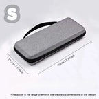 1pc EVA Protective Case for Keyboard, Waterproof Travel Storage Bag Fits 61 Key 87 Key 104 Key Full Size Mechanical