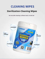 50PCS/Box Soft Anti-static Cleaning Wipes Wet Tissues For Computer Laptop LCD Monitor TV Mobile Phone Screen Digital Products