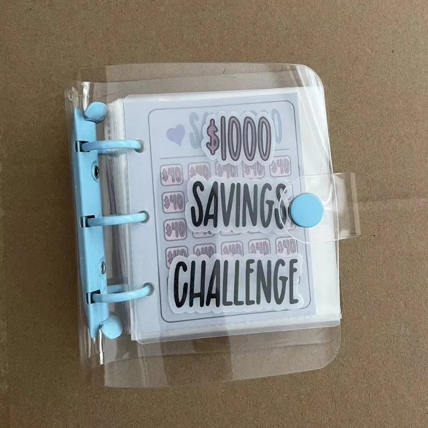 1-Pack Organization Challenge Binder: A cash envelope system designed to simplify budget management and financial planning