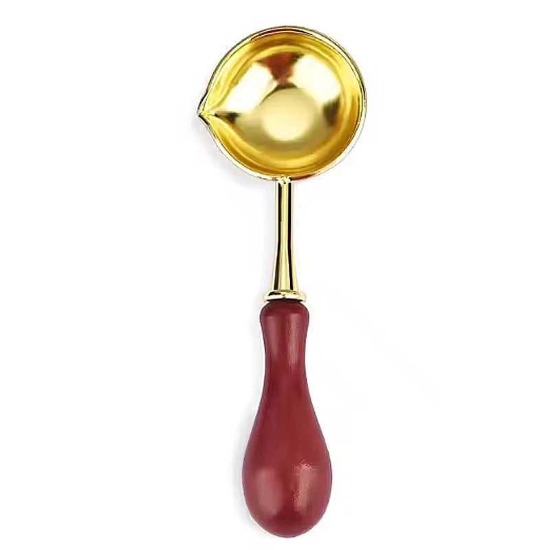 DIY Sealing Wax Spoon Bead Melting Heater Lacquer Furnace Solid Wood Stove Seal Supplies For Stamp Wax Stamp Craft Wedding Gifts