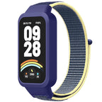 Strap+PC Case for Xiaomi mi band 9 active accessories sports Nyon bracelet correa+Protective Bumper shell Cover for Redmi band 3