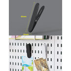 Gaming Gear Pegboard: Wall-Mounted, No-Punch, Study/Gaming Room – Figure Storage & Decor. Abundant Parts, Free Mix