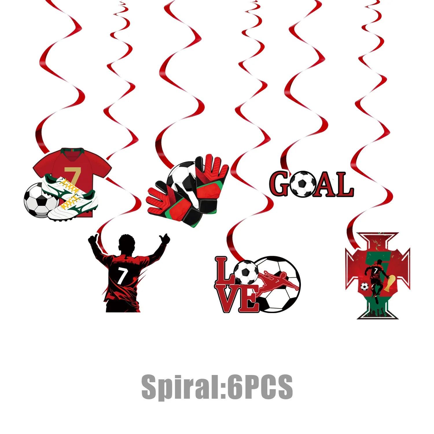 Football Player Theme Party Decoration Soccer Cr&7 Superstar Party Supplies Plate Cup Balloon Banner Paper Backdrop Party Gift
