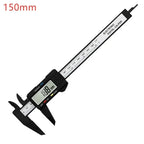 LCD Display 150mm Electronic Digital Caliper Vernier Calipers Gauge Micrometer with Storage Box for Mechanical Component Measure