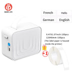 Marklife P15 Wireless Bluetooth Label Printer Portable Thermal Printer Similar as D11 D110 D101 Label Machine Mini Label Maker