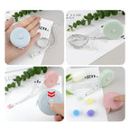 2M Soft Retractable Tape Measure Self-Lock Flexible Ruler for Tailor Sewing Body