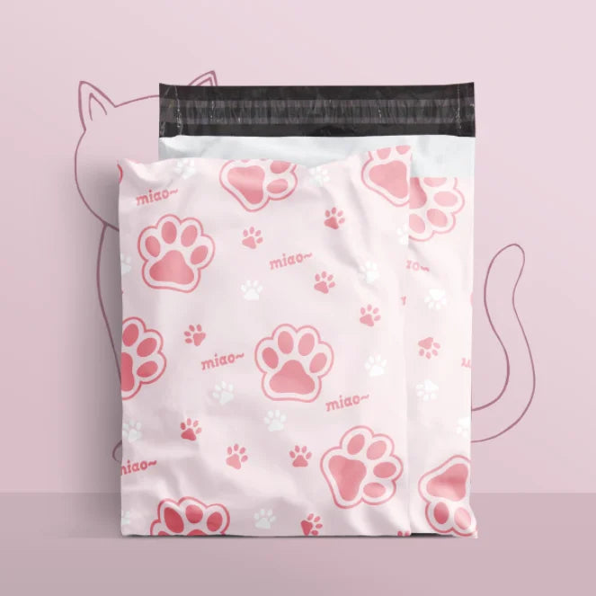 100PCS Poly Mailer Adhesive Envelope Printing Bag DIY Clothes T-shirt Pantihose Skirt Underwear Bra Shipping Packaging Pouches