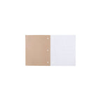 1pcs Reversible Quad Ruled Composition Notebook, Graph Grid Pages, Perforated Sheets, Durable Tape Binding, School College Use