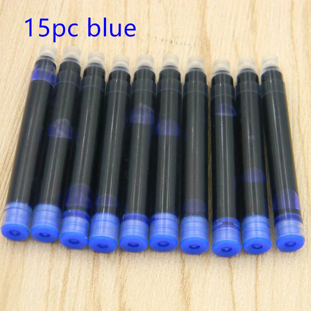 High Quality Metal 388 Fountain Pen Business Black Golden Student  Stationery Office School Supplies Gift Ink Pens