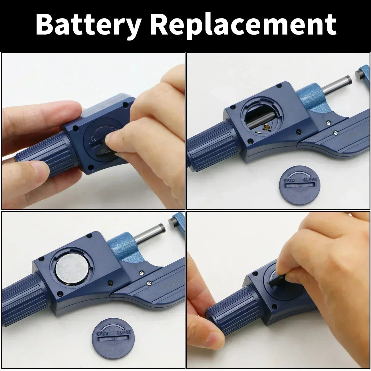 0.001 MM Electronic Outside Micrometer 0-25 MM With Extra Large LCD Screen Digital Micrometer Electronic Digital Caliper Gauge