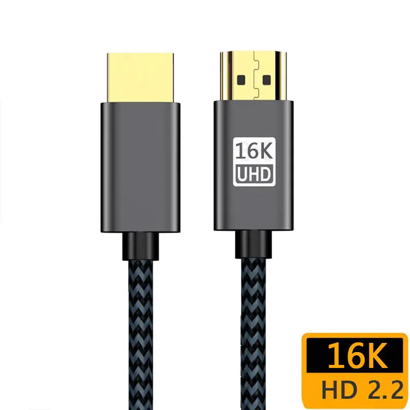 8K HDMI-compatible Cable for Xiaomi Mi Box 8K/60Hz 4K/120HZ 48Gbps Digital Cable for PS5 PS4 Laptop TV Monitor Projectors