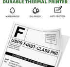 500 Pcs Thermal Shipping Waybill Label Stickers 4x6 A6 For Phomemo Pm-241bt D520bt 246s Portable Labeler Printer Mailing