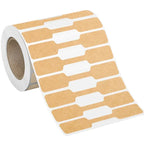 500pcs Paper Price Tags Jewelry Tags Self Adhesive Blank Labels Display Card Packaging Sticker Necklace Earring Bracelet DIY