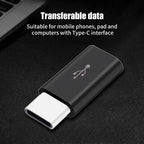 1/3Pcs Micro USB Female To Type C Male Adapter OTG Converter Micro-B To USB-C Connector Charging Cable Adapter Phone Accessories