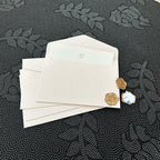 30pcs/lot Thickened Linen Texture Pattern 17.5x12.5cm White Envelope Retro for Invitations Postcards Wedding Business Letters