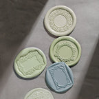 Fire Paint Seal Wax Stamp Heads Photo Frame Series Sealing Wax Stamp Head For DIY Scrapbooking Envelope Wedding Party Invitation