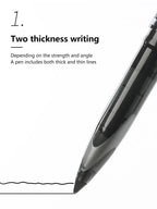 3/6pcs Japan Uniball Gel Pen AIR Straight Liquid Signature Pen UBA-188 Black Technology 0.5/0.7mm Free Writing School Supplies