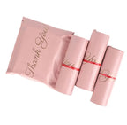 100PCS Baby Pink Poly Mailer Adhesive Envelope Thank You Bag DIY T-shirt Bra Gifts Shoes Box Express Shipping Packaging Pouches