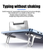 1 Pair Mini Portable Laptop Stand Computer Keyboard Holder Laptop Riser First/Second Gear Adjustment For Notebook Support