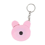 1.5M Soft Tape Measure Tailor's Tape With Snap Fasteners Body Measuring Double-sided Ruler For Needlework Sewing Tool NEW
