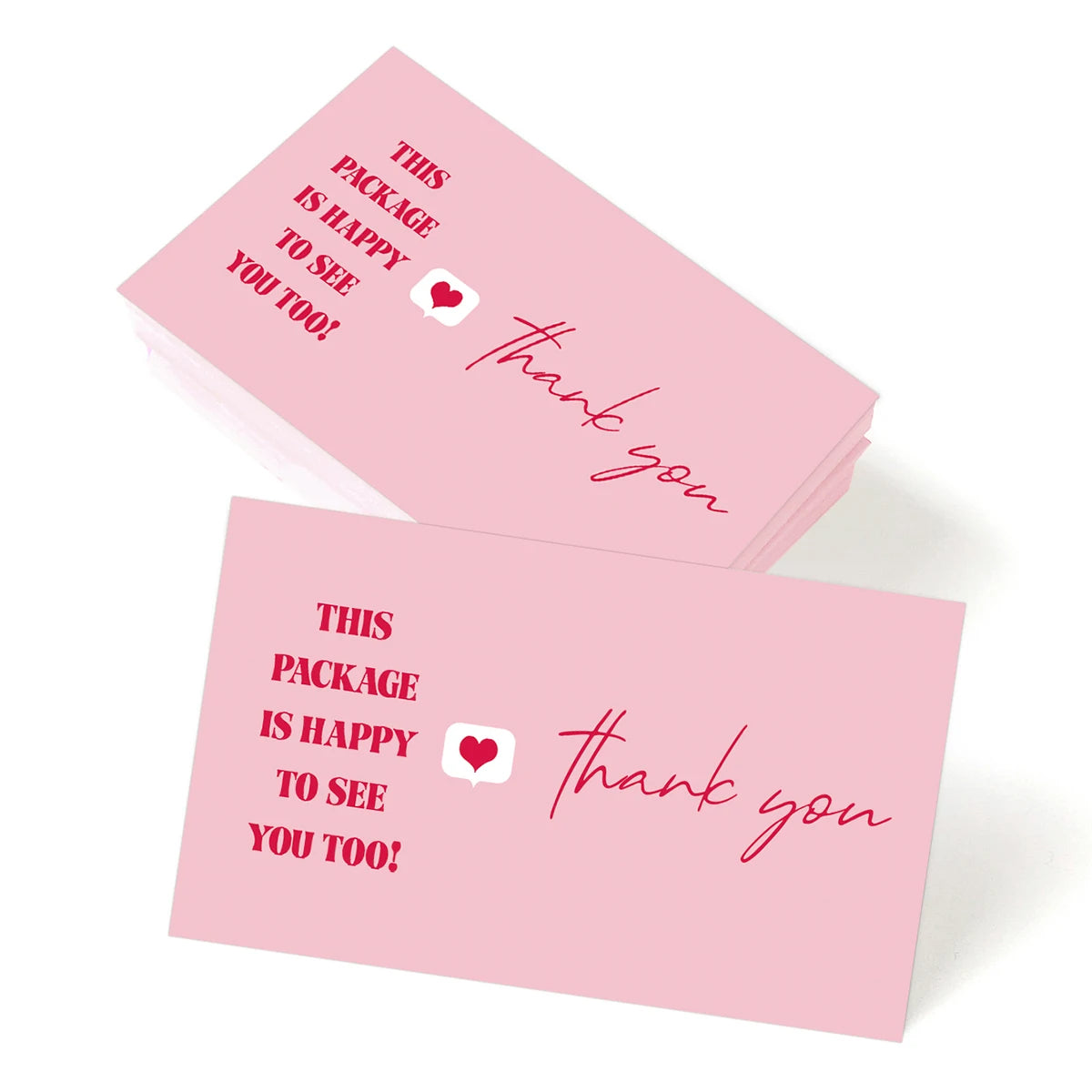 50pcs Thank You Card for Business,Party,Thank You Cards Small Business Supplies,Thank You For Your Order Card for Gift Packaging