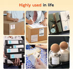 Phomemo M421 Label Printer 4x6 Shipping Thermal Label Maker Compatible with Phone & PC Portable Bluetooth Printers for Package