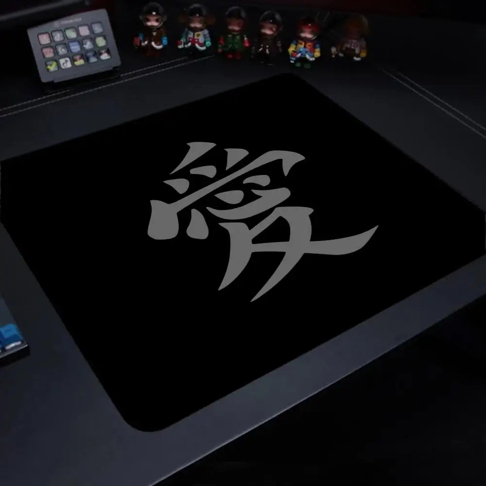E-Sports Multiple Size Mousepad Small Locking Edge Mouse Mat Chinese Character "Love" Speed Mouse Pad Ultrafine Surface Desk Mat