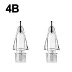 4-1Pcs Replacement Pencil Tips for Apple Pencil 1 2 3 Pro/USB-C Silicone Protective Cap Touch Screen Stylus Pen Nibs for IPencil