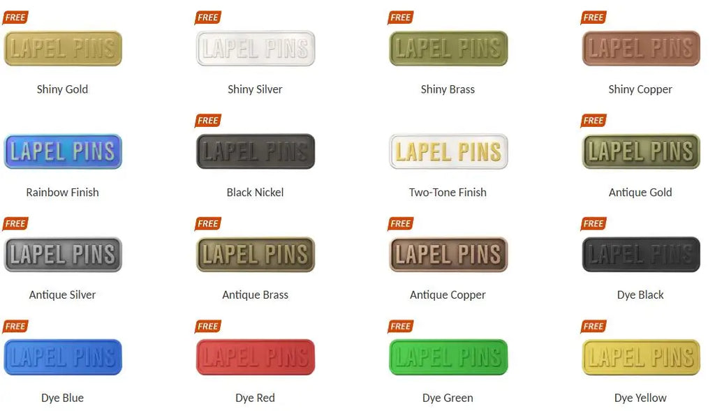 Custom Metal Pins Personalized Enamel Lapel Pins Custom Logo Badge Soft Hard Enamel Pin Bulk Wholesale Manufacturer MOQ 100PCS