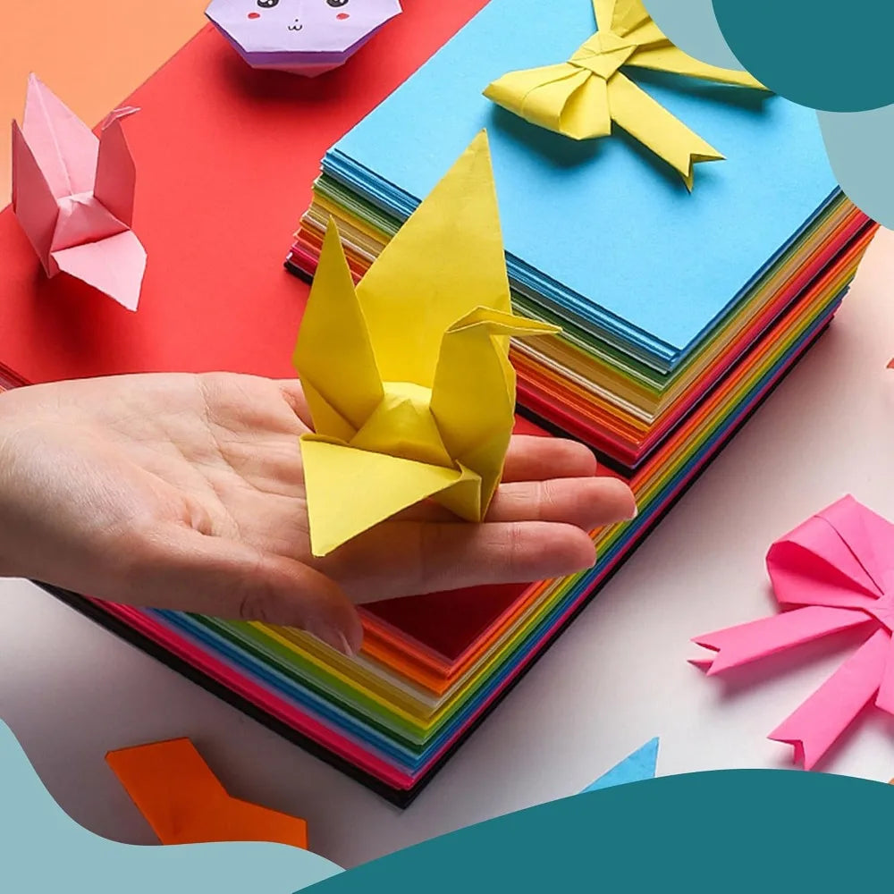 Assorted Color Construction Paper for Arts and Crafts A4 Bulk Pack 80 Sheets School Classroom Supplies Kids Painting Coloring Art Paper