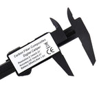 100mm/150mm Electronic Digital Display  Caliper Carbon Fiber Dial Vernier Gauge  Measuring Tool Ruler for Precision Measurement