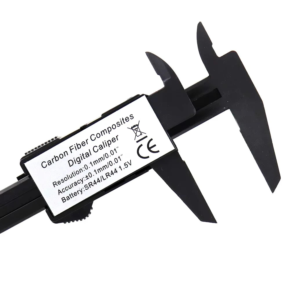 100mm/150mm Electronic Digital Display  Caliper Carbon Fiber Dial Vernier Gauge  Measuring Tool Ruler for Precision Measurement