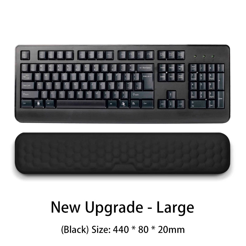 Keyboard Mouse Wrist Rest Pad Memory Foam Hand Rest Support Support Ergonomic Wrist Cushion Pad Memory Foam For Notebook Laptops