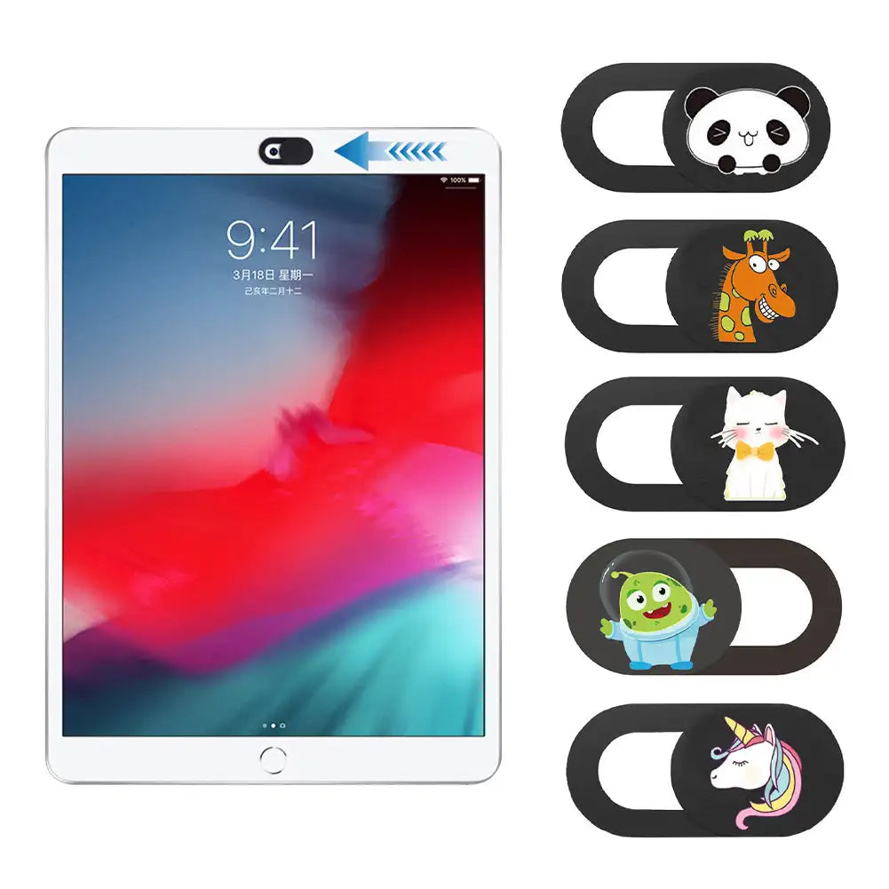 3/6Pcs Universal Anti-Snooping Webcam Privacy Cover Privacy Protector Sticker For Ipad Macbook Laptop PC Len Accessories