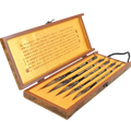 Calligraphy Brush Pen with Gift Box Traditional Chinese Painting Calligraphy Brushes Set Mixed Hair Regular Script Brush Art Pen