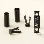 New style cuff cap with end stopper rope buckle, adjustable padding drawstring zipper belt hook and loop fastener
