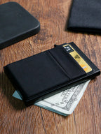 Rfid Credit Card Holder Men Thin Slim Mini Minimalist Wallets Luxury Metal Bank ID Cardholer Case Wallet for Men Carteras Choice