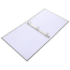 A4 3 Ring Binder Sturdy Fabric Hardcover Sheet Organizer for Students Professionals Musicians Document Holder File Binder