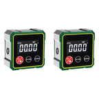 Magnetic Digital Angle Finder with LCD Backlight Gauge Protractor Inclinometer Level Magnets Level Ruler Angle Measurement Tool