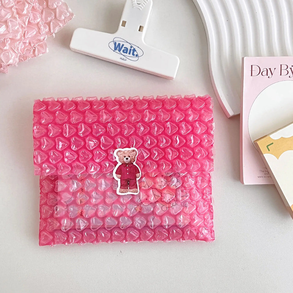 10Pcs Heart Shaped Bubble Mailers Padded Envelopes Packaging Bags For Business Bubble Mailers Shipping Packaging Bag