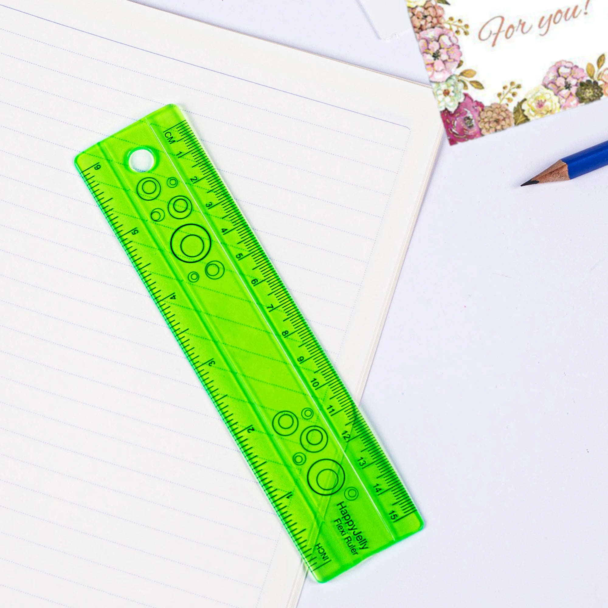 Soft Ruler 15cm/30cm Flexible Ruler Inch And Metric Creative Stationery Drawing Ruler School Office Stationery Supply