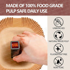 Air Fryer Baking Paper Square Air Fryer Parchment Paper Liners for Ninja/Cosori/Instant Pot 3-12L Airfryer Kitchen Accessories