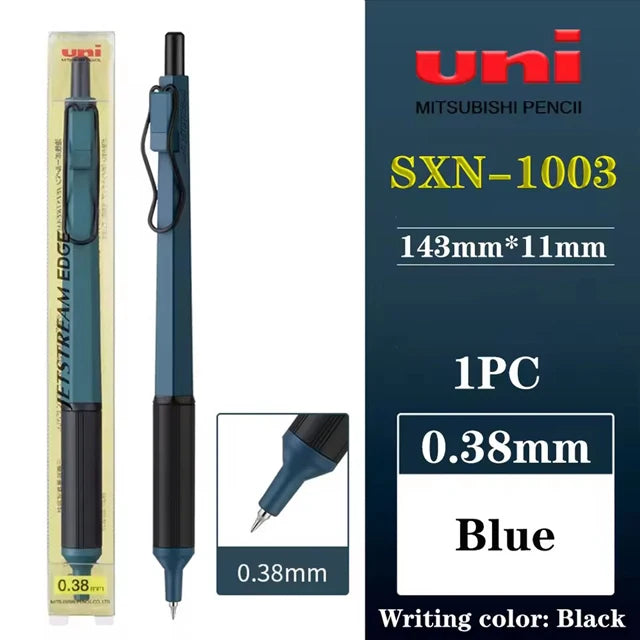 Uni SXN-1003 JETSTREAM EDGE Ballpoint Pens Ultra-fine Luxury Men's Pen, Small-word Annotations Fine Writing Japanese Stationery