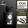 Professional Traditional Black Liquid Ink Chinese Calligraphy Sumi Painting Water-Based Drawing Ink for Writing Art Creation