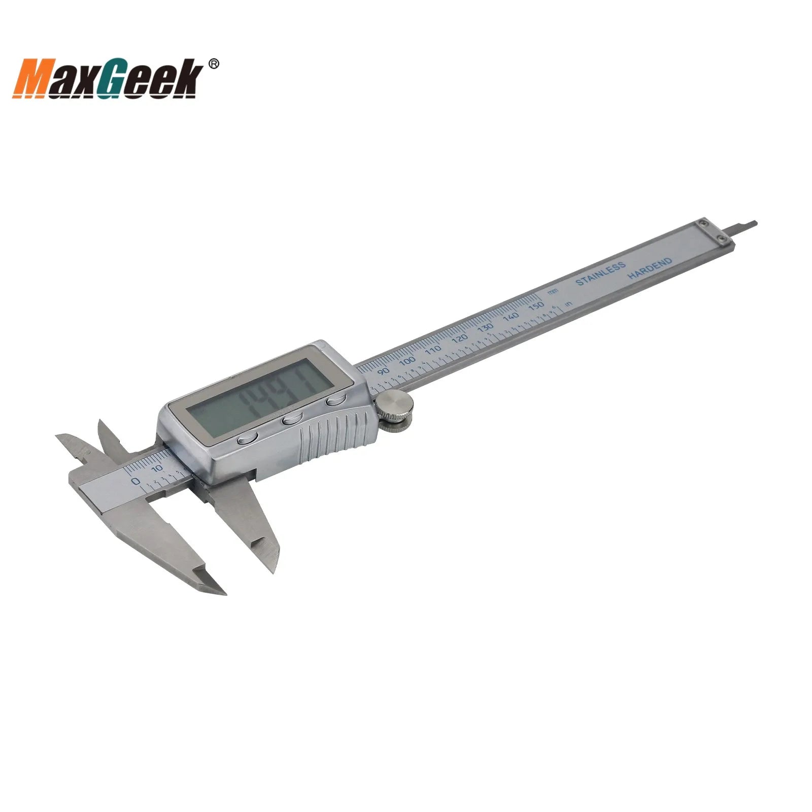 MaxGeek Rechargeable Digital Vernier Caliper with Back Light Function USB-C Charging Measuring Tools 150mm/200mm/300mm