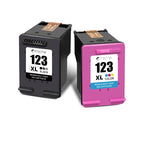 CRTBOTW 123XL Ink Cartridge Replacement For HP 123 XL HP123 Compatible Deskjet 2620 2130 2132 2630 3630 3632 3639 Printer