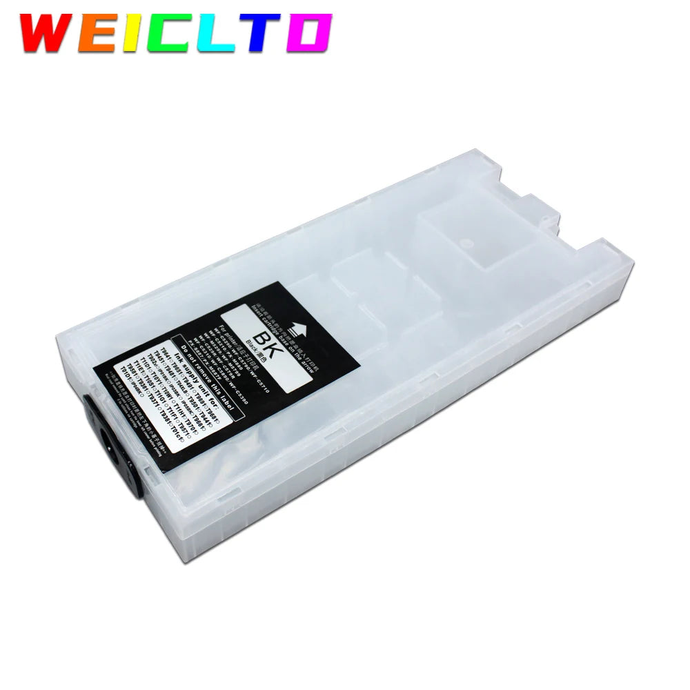 600ML+320ML Empty Refill Ink Cartridge For Epson Workforce Pro WF-C5390 WF-C5890 WF-C5810 WF-C5310 Printer No Chip